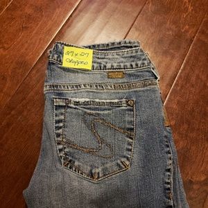 Silver jeans cropped